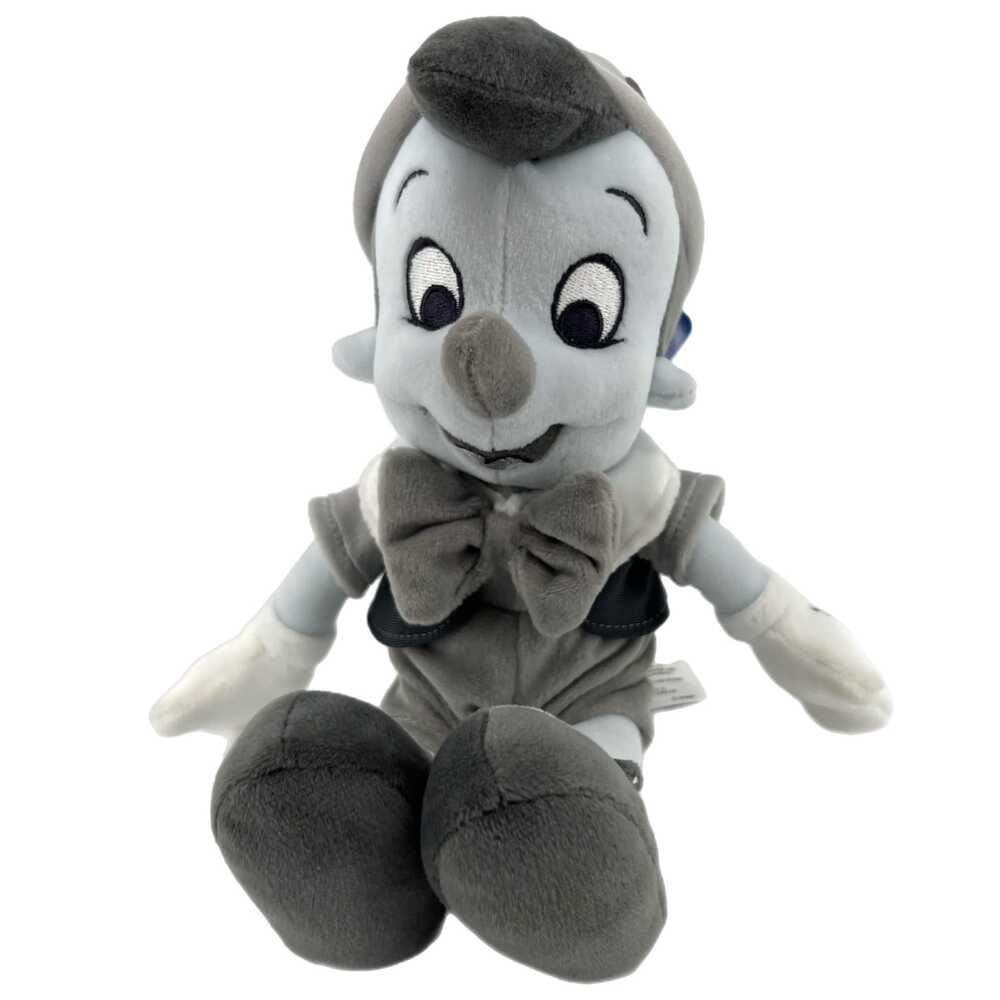 Disney Gray Blue Stuffed Animal Pinocchio Plush 10”